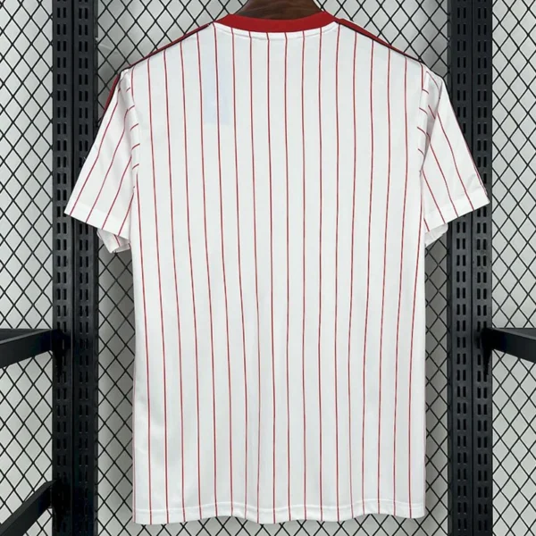 Benfica 2025/26 White Training Shirt - Back View | KFCOOL