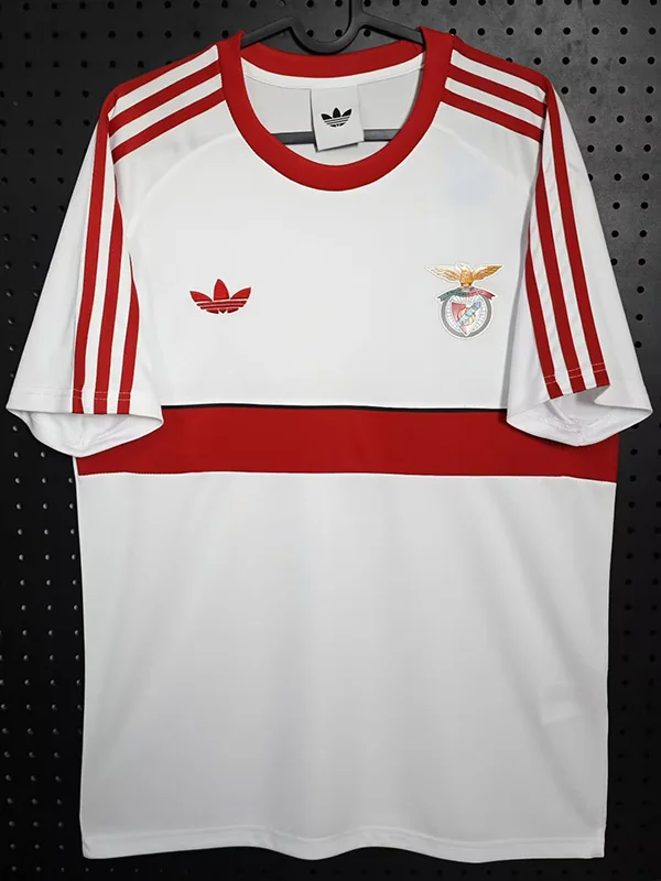 Benfica 2026/27 White Training Shirt - Front View Benfica 2026/27 White Training Shirt - Front View | KFCOOL