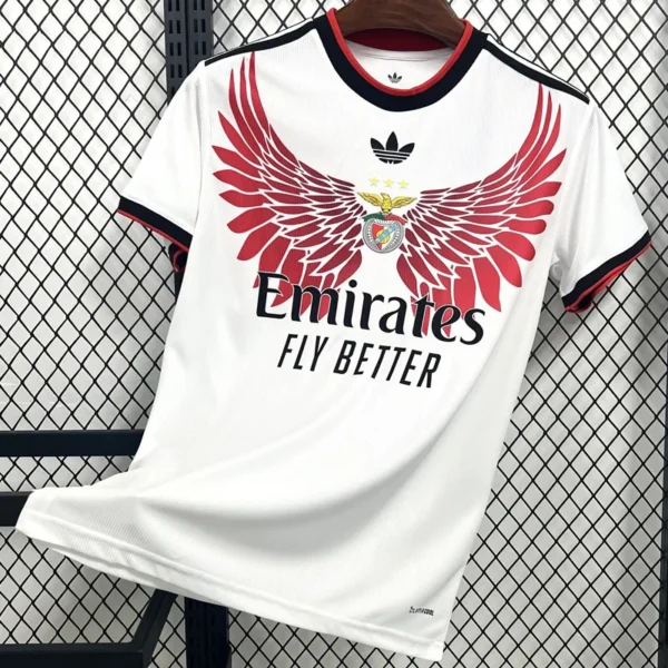 Benfica 2026/27 White Special Edition Jersey Fan Version - Front View Benfica 2026/27 White Special Edition Jersey Fan Version - Front View | KFCOOL