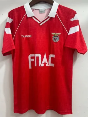 Benfica 1990/91 Retro Home Jersey Fan Version - Front View Benfica 1990/91 Retro Home Jersey Fan Version - Front View | KFCOOL