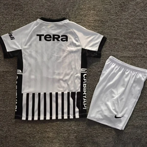 Besiktas 2026/27 Away Kids Kit Fan Version - Back View Besiktas 2026/27 Away Kids Kit Fan Version - Back View | KFCOOL