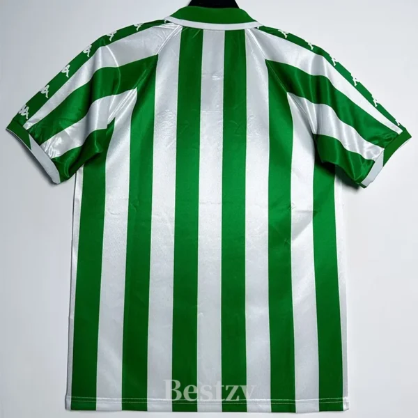 Real Betis 2000/01 Retro Home Jersey Fan Version - Back View Real Betis 2000/01 Retro Home Jersey Fan Version - Back View | KFCOOL