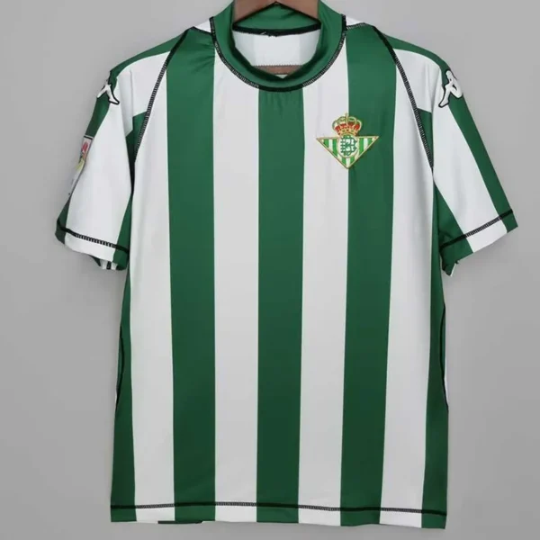 Real Betis 2003/04 Retro Home Jersey Fan Version - Front View Real Betis 2003/04 Retro Home Jersey Fan Version - Front View | KFCOOL
