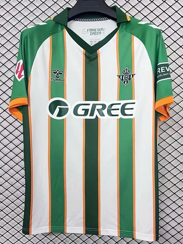 Real Betis 2025/26 Green White Special Edition Jersey Fan Version - Front View Real Betis 2025/26 Green White Special Edition Jersey Fan Version - Front View | KFCOOL