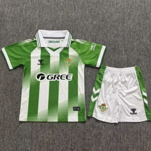 Real Betis 2026/27 Home Kids Kit Fan Version - Front View | KFCOOL