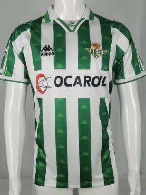 Real Betis 1995/96 Retro Home Jersey Fan Version - Front View Real Betis 1995/96 Retro Home Jersey Fan Version - Front View | KFCOOL