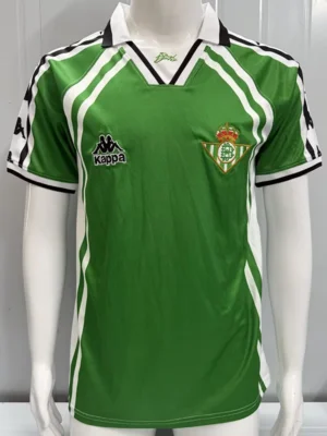 Real Betis 1997/98 Retro Away Jersey Fan Version - Front View Real Betis 1997/98 Retro Away Jersey Fan Version - Front View | KFCOOL
