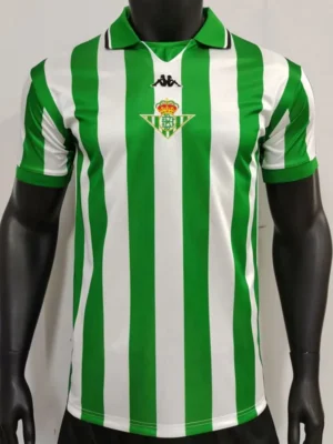Real Betis 1999/00 Retro Home Jersey Fan Version - Front View | KFCOOL