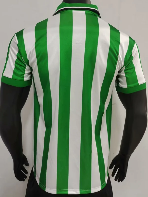 Real Betis 1999/00 Retro Home Jersey Fan Version - Back View | KFCOOL