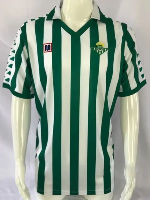 Real Betis 1982/85 Retro Home Jersey Fan Version - Front View Real Betis 1982/85 Retro Home Jersey Fan Version - Front View | KFCOOL