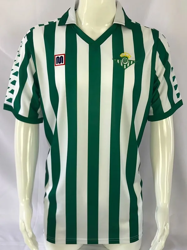 Real Betis 1982/85 Retro Home Jersey Fan Version - Front View | KFCOOL