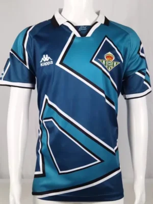 Real Betis 1995/97 Retro Away Jersey Fan Version - Front View Real Betis 1995/97 Retro Away Jersey Fan Version - Front View | KFCOOL
