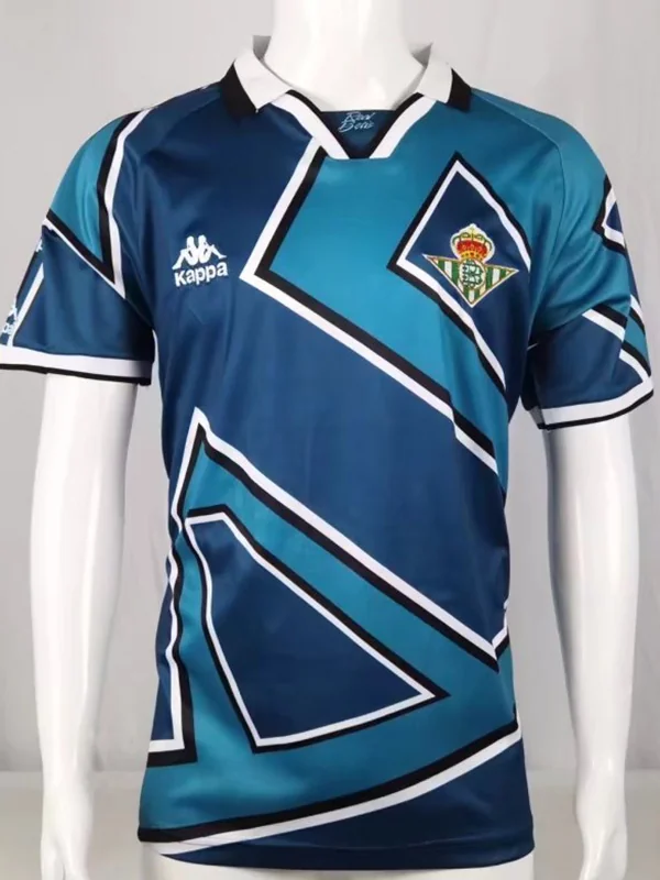 Real Betis 1995/97 Retro Away Jersey Fan Version - Front View Real Betis 1995/97 Retro Away Jersey Fan Version - Front View | KFCOOL
