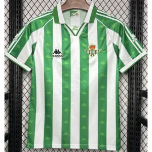 Real Betis 1995/97 Retro Home Jersey Fan Version - Front View Real Betis 1995/97 Retro Home Jersey Fan Version - Front View | KFCOOL