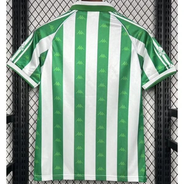 Real Betis 1995/97 Retro Home Jersey Fan Version - Back View | KFCOOL