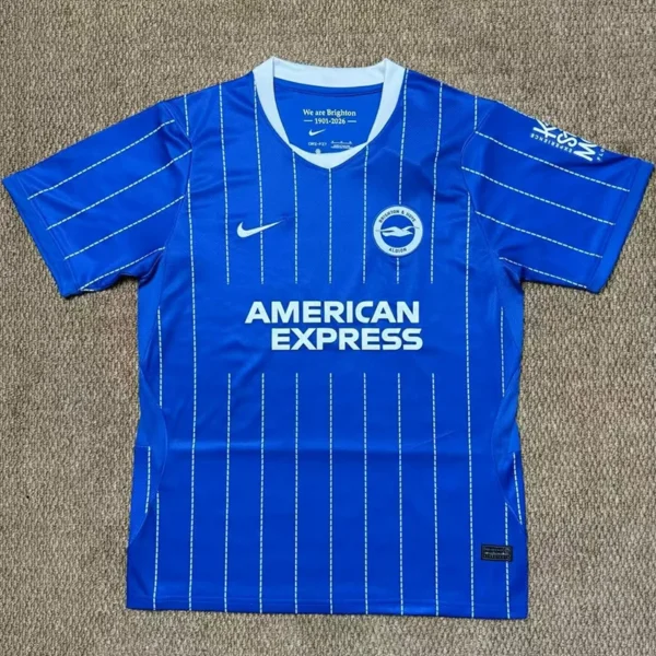 Brighton 2026/27 Home Jersey Fan Version - Front View Brighton 2026/27 Home Jersey Fan Version - Front View | KFCOOL