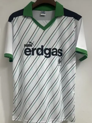 Borussia Monchengladbach 1986/87 Retro Home Jersey Fan Version - Front View | KFCOOL