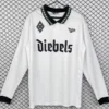 Borussia Monchengladbach 1995/96 Retro Home Long Sleeve Jersey Fan Version - Front View | KFCOOL