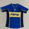 Boca Juniors 2002/03 Retro Home Jersey Fan Version - Front View | KFCOOL