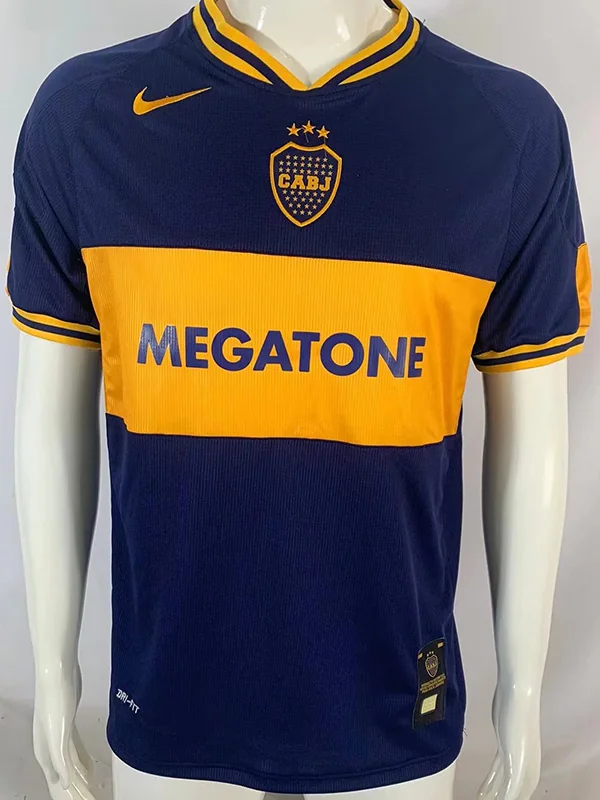 Boca Juniors 2006/07 Retro Home Jersey Fan Version - Front View | KFCOOL