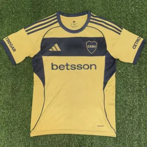 Boca Juniors 2025/26 Away Jersey Fan Version - Front View | KFCOOL