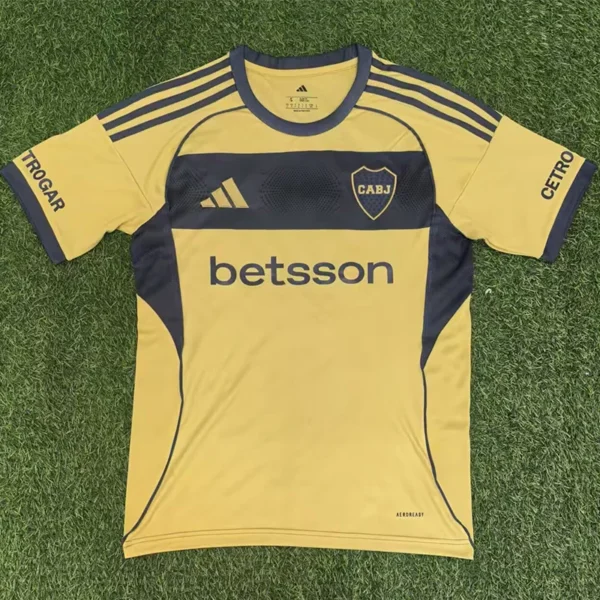 Boca Juniors 2025/26 Away Jersey Fan Version - Front View | KFCOOL