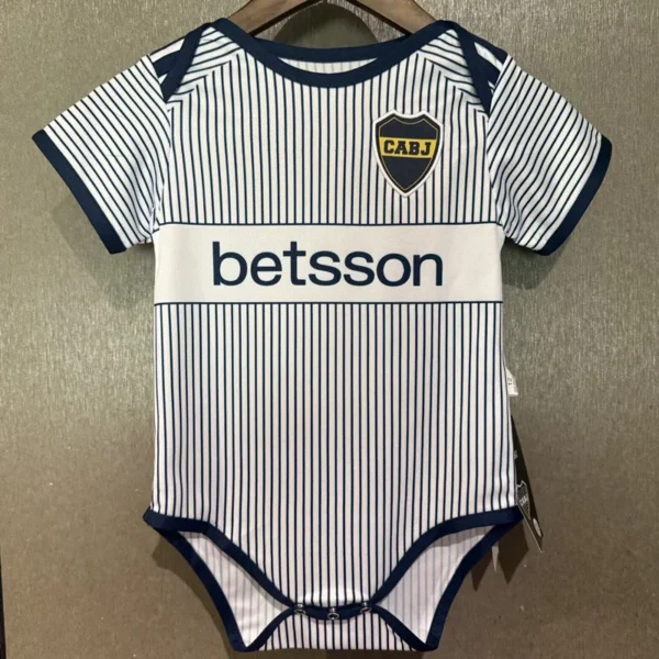 Boca Juniors 2026/27 Away Baby Bodysuit - Front View Boca Juniors 2026/27 Away Baby Bodysuit - Front View | KFCOOL