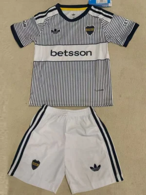 Boca Juniors 2026/27 Away Kids Kit Fan Version - Front View | KFCOOL