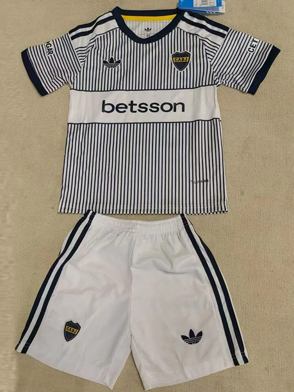 Boca Juniors 2026/27 Away Kids Kit Fan Version - Front View | KFCOOL