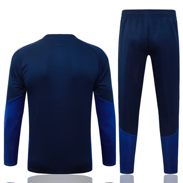 Boca Juniors 2026/27 Royal Blue Half Pull Tracksuit - Back View | KFCOOL