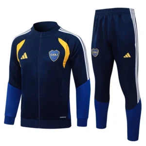 Boca Juniors 2026/27 Royal Blue Jacket Tracksuit - Front View | KFCOOL