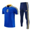 Boca Juniors 2026/27 Short Sleeve Pants Suit - Front View | KFCOOL