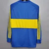 Boca Juniors 1981/82 Retro Home Long Sleeve Jersey Fan Version - Back View | KFCOOL