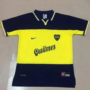Boca Juniors 1998/99 Retro Home Jersey Fan Version - Front View | KFCOOL