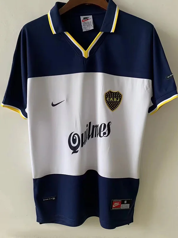 Boca Juniors 1999/00 Retro Away Jersey Fan Version - Front View Boca Juniors 1999/00 Retro Away Jersey Fan Version - Front View | KFCOOL