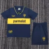 Boca Juniors 1993/95 Retro Home Kids Kit Fan Version - Front View | KFCOOL
