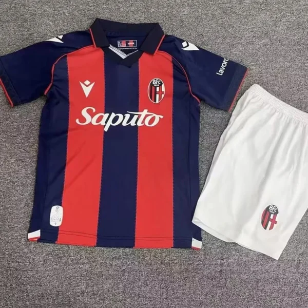 Bologna 2026/27 Home Kids Kit Fan Version - Front View | KFCOOL