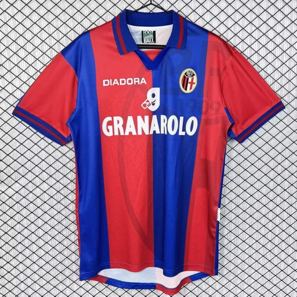 Bologna 1997/98 Retro Home Jersey Fan Version - Front View | KFCOOL