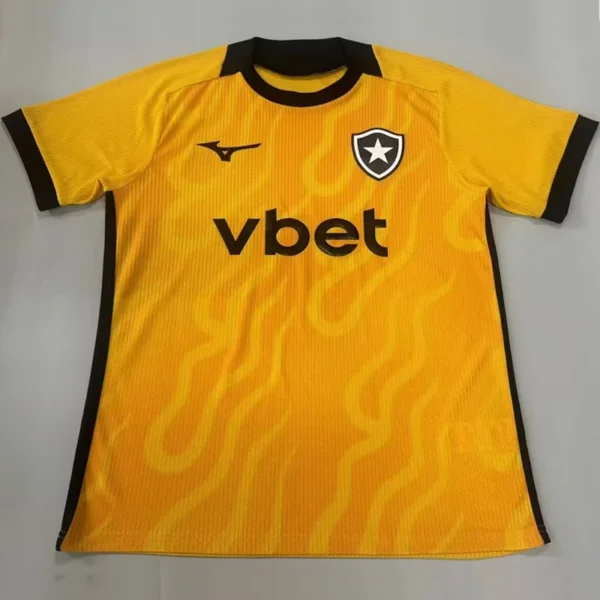 Botafogo 2026/27 Goalkeeper Yellow Jersey Fan Version - Front View | KFCOOL