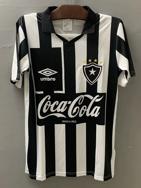 Botafogo 1992/93 Retro Home Jersey Fan Version - Front View | KFCOOL