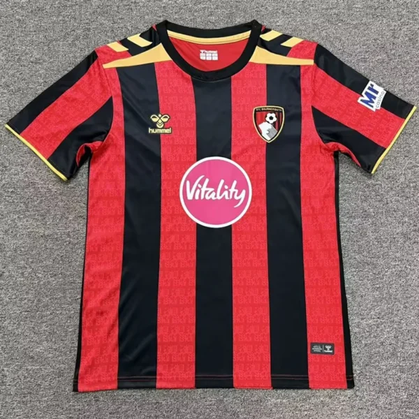 Bournemouth 2026/27 Home Jersey Fan Version - Front View | KFCOOL