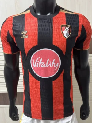 Bournemouth 2026/27 Home Jersey Player Version - Front View Bournemouth 2026/27 Home Jersey Player Version - Front View | KFCOOL