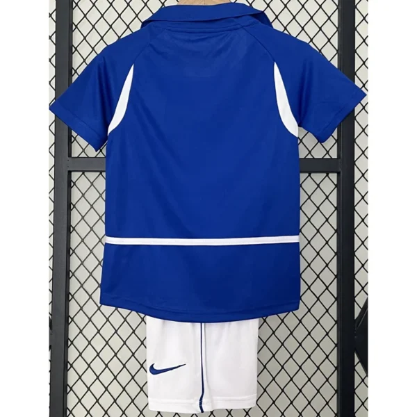 Brazil 2002/03 Retro Away Kids Kit Fan Version - Back View | KFCOOL