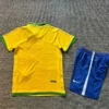 Brazil 2006/07 Retro Home Kids Kit Fan Version - Back View | KFCOOL