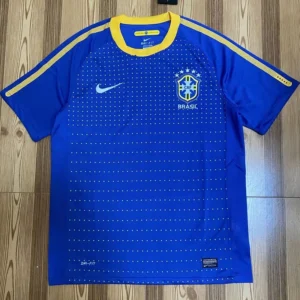 Brazil 2010/11 Retro Away Jersey Fan Version - Front View Brazil 2010/11 Retro Away Jersey Fan Version - Front View | KFCOOL
