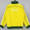 Brazil 2010/11 Retro Yellow Windbreaker - Back View - KFCool – Football Jerseys & Soccer Kits Store Brazil 2010/11 Retro Yellow Windbreaker - Back View | KFCOOL