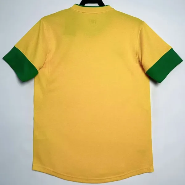 Brazil 2012/13 Retro Home Jersey Fan Version - Back View | KFCOOL