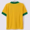 Brazil 2013/14 Retro Home Jersey Fan Version - Back View | KFCOOL