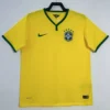 Brazil 2014/15 Retro Home Jersey Fan Version - Front View | KFCOOL