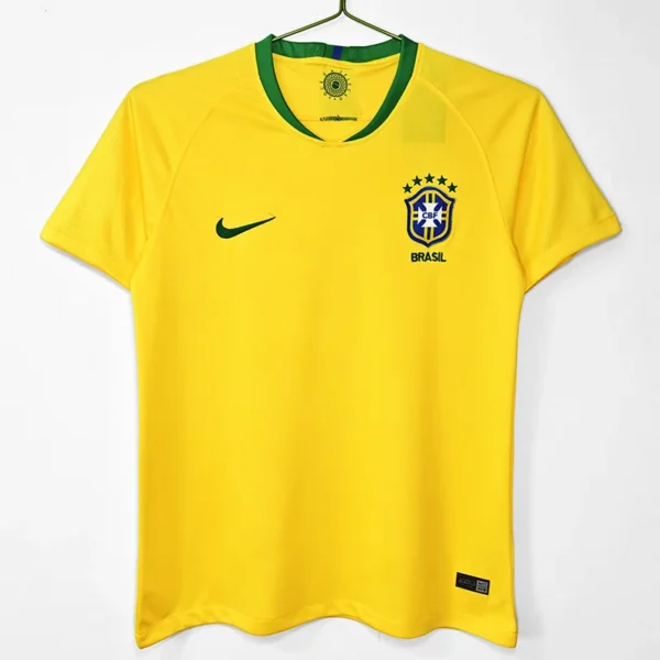 Brazil 2018/19 Home Jersey Fan Version - Front View Brazil 2018/19 Home Jersey Fan Version - Front View | KFCOOL